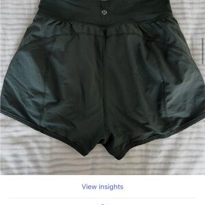 lululemon Women's Green Athletic Shorts size 4